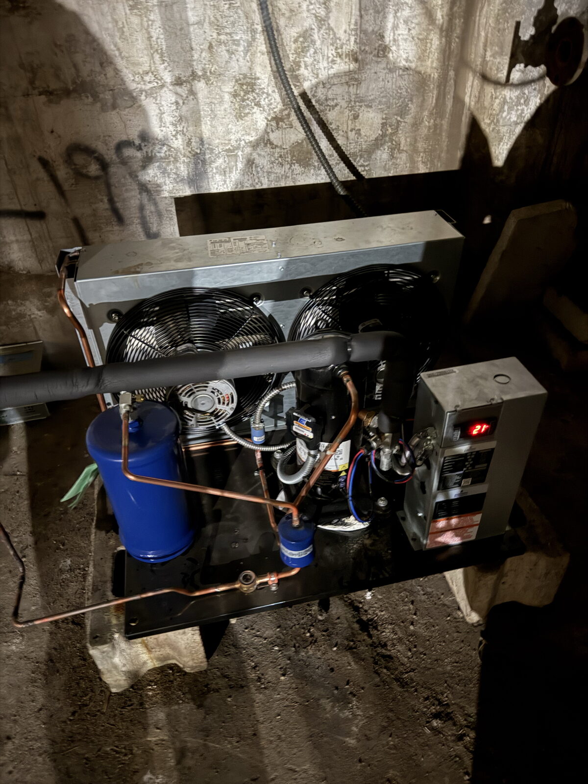 Emergency refrigeration compressor repair — Armus Refrigeration, MA & RI